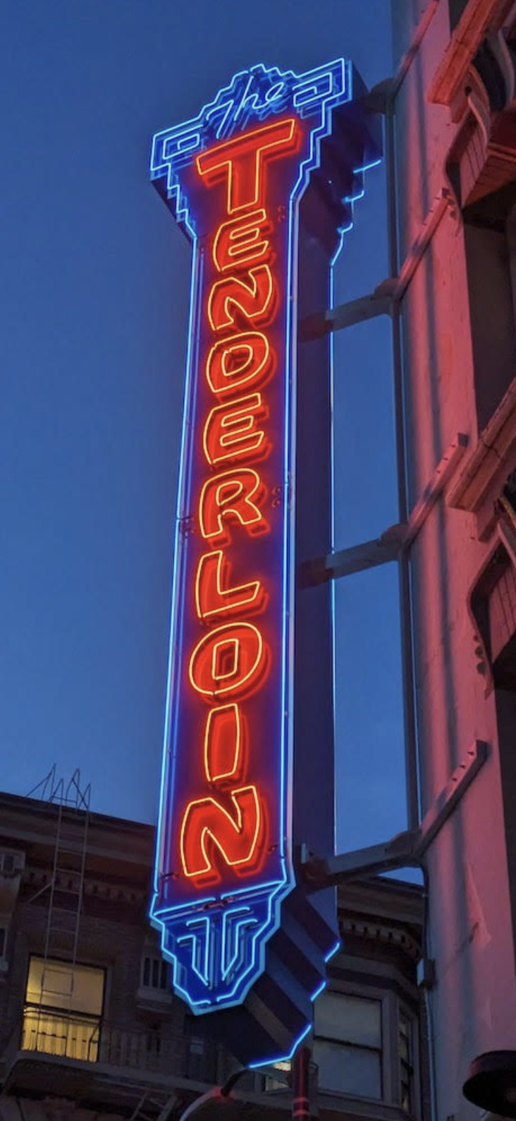 Best Tenderloin Neon sign